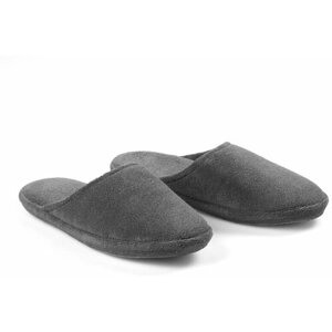 Тапочки Hamam Тапочки из хлопка Hamam, Olympia, 44/45, темно-серый (dark grey), размер 44/45, серый