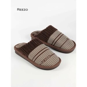 Тапочки Reezo, размер 280, коричневый