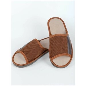 Тапочки Sofi De MarkO, размер 40, коричневый
