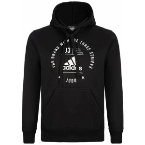 Толстовка adidas, размер m, черный