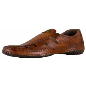 Туфли Baden, натуральная кожа, размер 41, коричневый