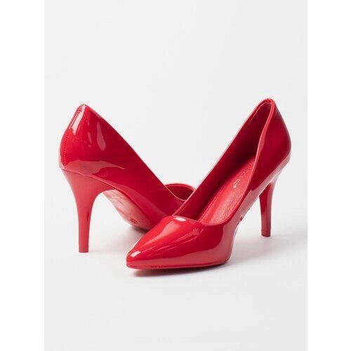 Туфли лодочки MISS MILLER, размер 35, красный