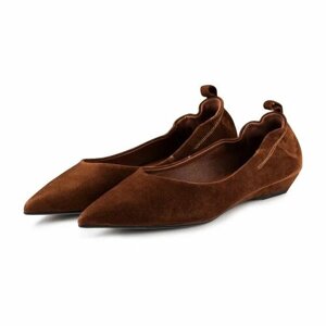Туфли лодочки POVOD, размер 36, коричневый