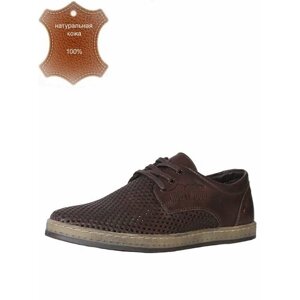 Туфли , размер 40, коричневый