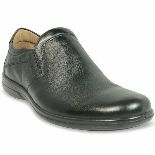 Туфли Riveri, демисезонные, натуральная кожа, размер 45, черный