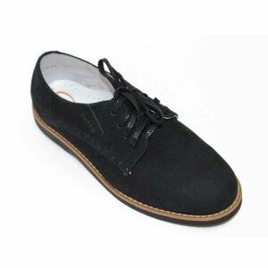 Туфли Тотто, натуральная кожа, размер 33, черный