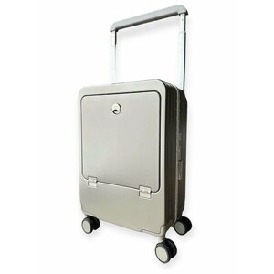 Умный чемодан 16_suitcase2-20_серебристый, 44 л, размер 20", серебряный