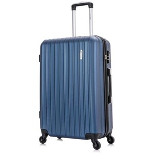 Умный чемодан L'case Krabi, 90 л, размер L, синий
