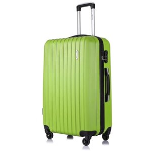 Умный чемодан L'case Krabi, 90 л, размер L, зеленый