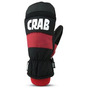 Варежки CRAB GRAB Punch, размер S, черный, серый