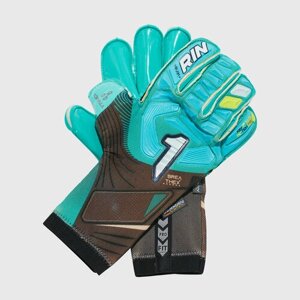 Вратарские перчатки RINAT Rinat Nkam Pro Onana NKP690, голубой, бирюзовый
