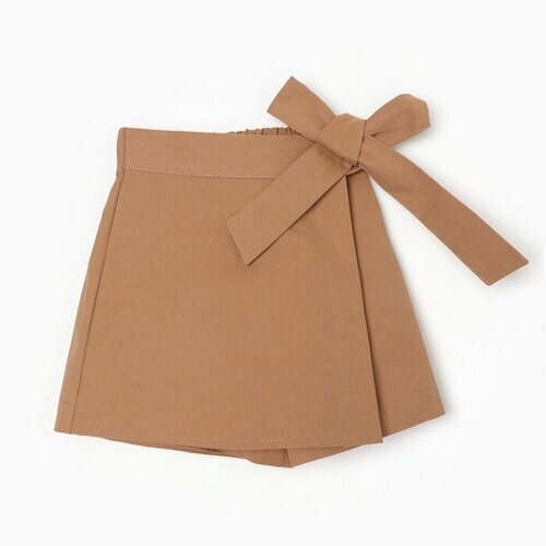 Юбка-шорты Minaku, размер 128, коричневый