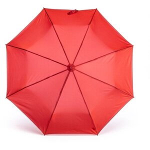 Зонт Airton, автомат, 3 сложения, купол 98 см., 8 спиц, чехол в комплекте, для женщин, красный