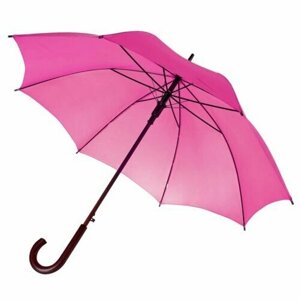Зонт-трость molti, полуавтомат, для мужчин, розовый