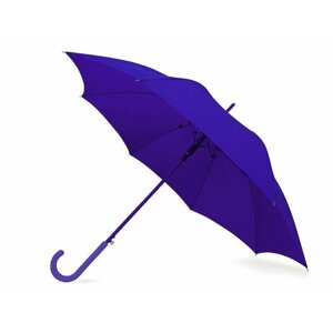 Зонт-трость Us Basic, полуавтомат, для женщин, синий