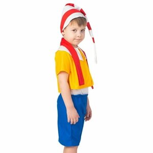 Бока С Карнавальный костюм Буратино, рост 122-134 см 1000