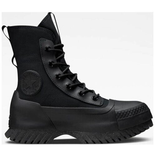 Ботинки Converse, демисезонные, водонепроницаемые, высокие, размер 38, черный