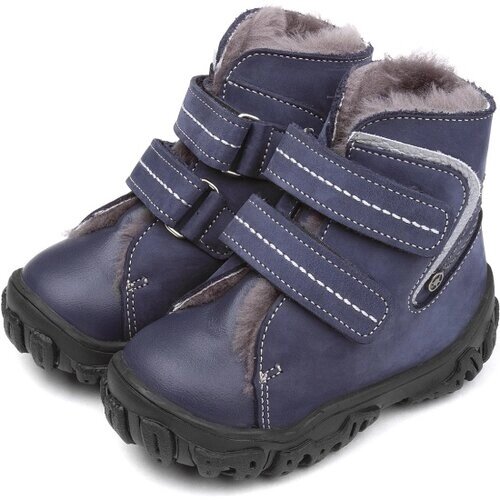 Ботинки Tapiboo, зимние, натуральная кожа, размер 23, синий