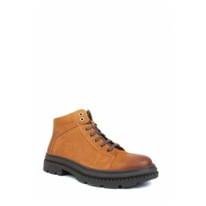 Ботинки VITO, зимние, натуральная кожа, размер 40, оранжевый