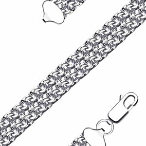 Браслет Diamant online, серебро, 925 проба, длина 24 см.