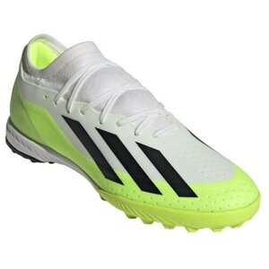 Бутсы adidas, размер 11,5 UK, зеленый, белый