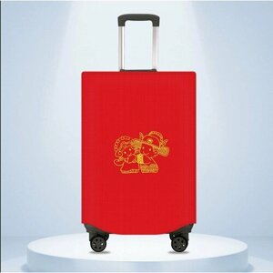 Чехол для чемодана чехол для чемодана красный, красный