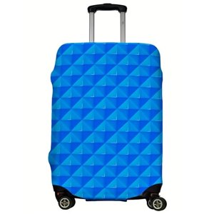 Чехол для чемодана LeJoy, текстиль, размер S, голубой