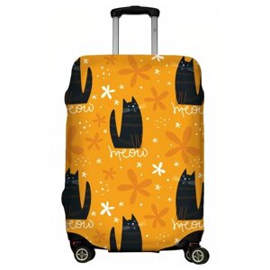 Чехол для чемодана "Meow" размер S