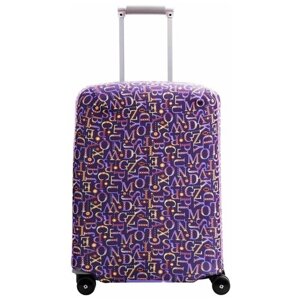 Чехол для чемодана ROUTEMARK, полиэстер, размер S, фиолетовый