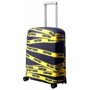 Чехол для чемодана ROUTEMARK, размер S, мультиколор, черный