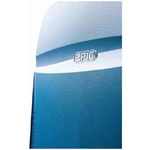 Чемодан EPIC, пластик, опорные ножки на боковой стенке, 71 л, размер M, синий