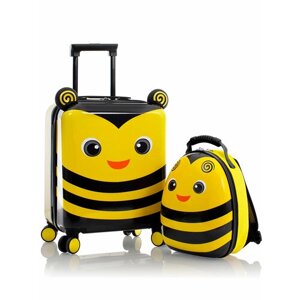 Чемодан-рюкзак Heys, 35х50х22 см, 2.4 кг, мультиколор, желтый