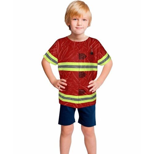 Детская футболка пожарного (18279) 128 см