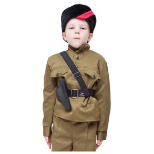 Детская военная форма партизан, 104-116 см, 3-5 лет, Бока 2553-бока