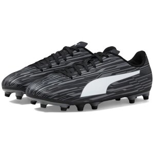 Детские бутсы PUMA rapido III FG/AG jr серый 5Y