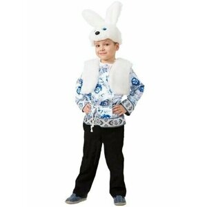 Детский костюм белого зайчика