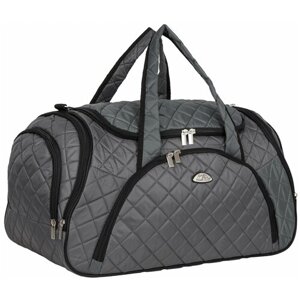 Дорожная сумка, спортивная сумка POLAR, сумка на плечо, ручная кладь, полиэстер, удобная сумка, стёжка 54 х 30 х 35