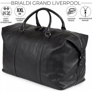 Дорожно-спортивный баул BRIALDI Grand Liverpool (Гранд Ливерпуль) relief black