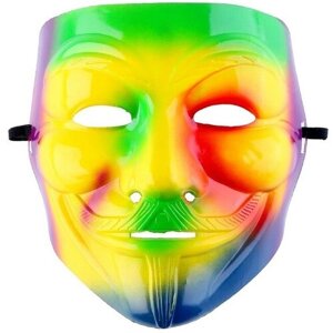 Frau Liebe Карнавальная маска «Гай Фокс» разноцветная