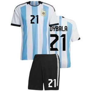 Футбольная форма взрослая сб. Аргентины 2022 2023 DYBALA 21