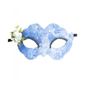 Голубая маска Colombina Fiore (4648)