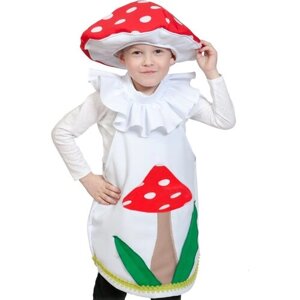 Гриб Мухомор карнавалофф карнавальный костюм детский набор для карнавала изделие швейное
