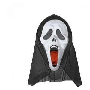 Карнавальная маска "Крик" с языком