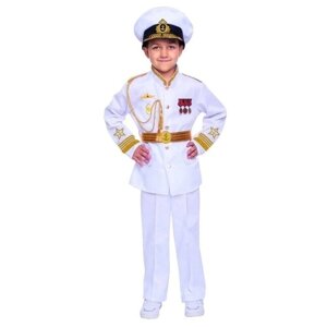 Карнавальный костюм Адмирал Пуговка 122 рост