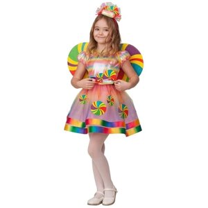 Карнавальный костюм Батик Батик Конфетка разноцветная