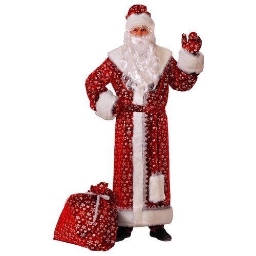 Карнавальный костюм Батик Дед мороз плюш