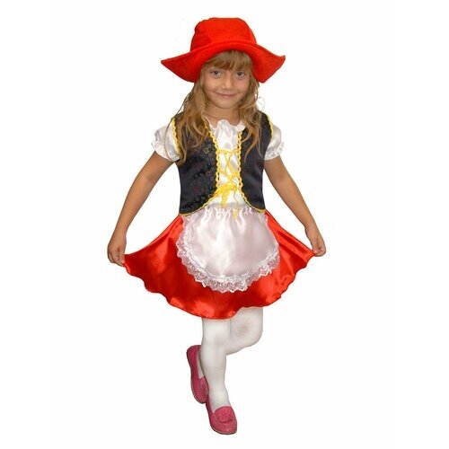 Карнавальный костюм детский Красная Шапочка