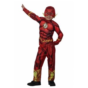 Карнавальный костюм "Флэш" с мускулами Warner Brothers р. 128-64 9144726