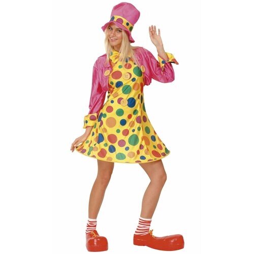 Карнавальный костюм Клоунессы взрослый женский