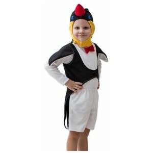 Карнавальный костюм пингвин в шортах большой, 5-7 лет, Бока 1984-бока